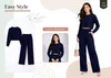 Tew Lucy Lycra Polyester Top And Trousers Collections